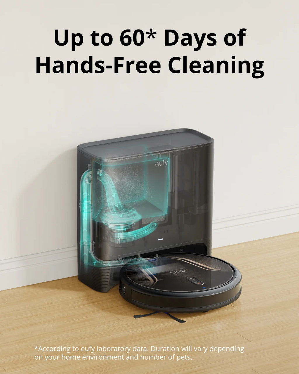 WiFi Robot Vacuum Self-Emptying 2500Pa Y536