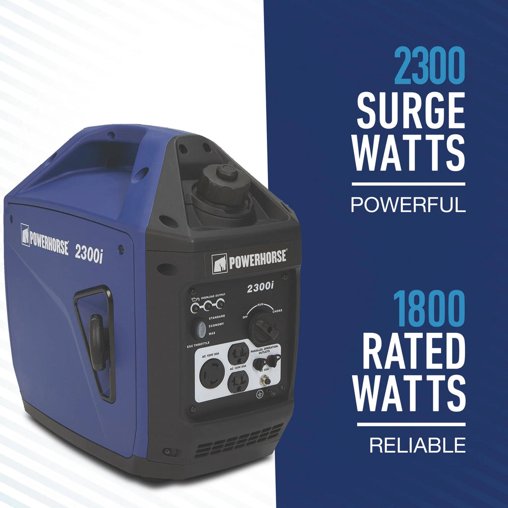 2300 Surge Watts Portable Inverter Generator Q617