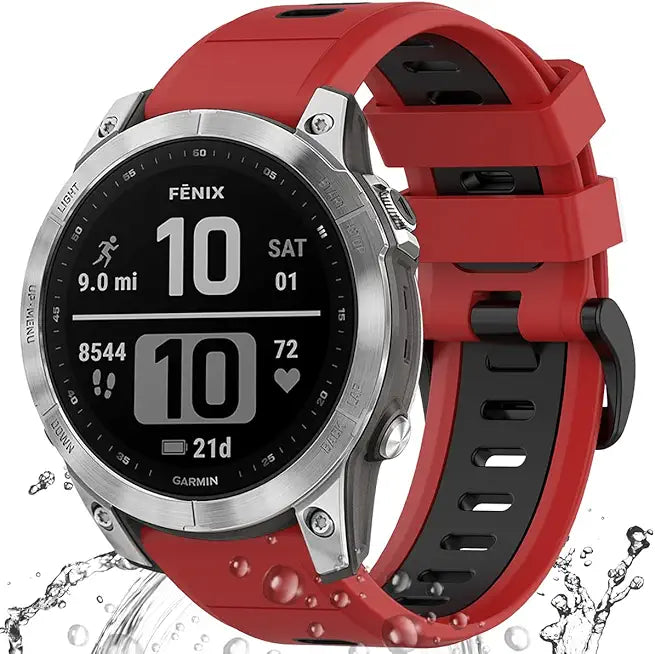 22mm Soft Silicone Waterproof Replacement Band F934