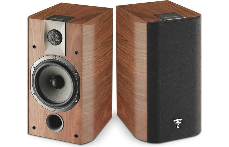 Walnut Bookshelf Speakers Pair N708