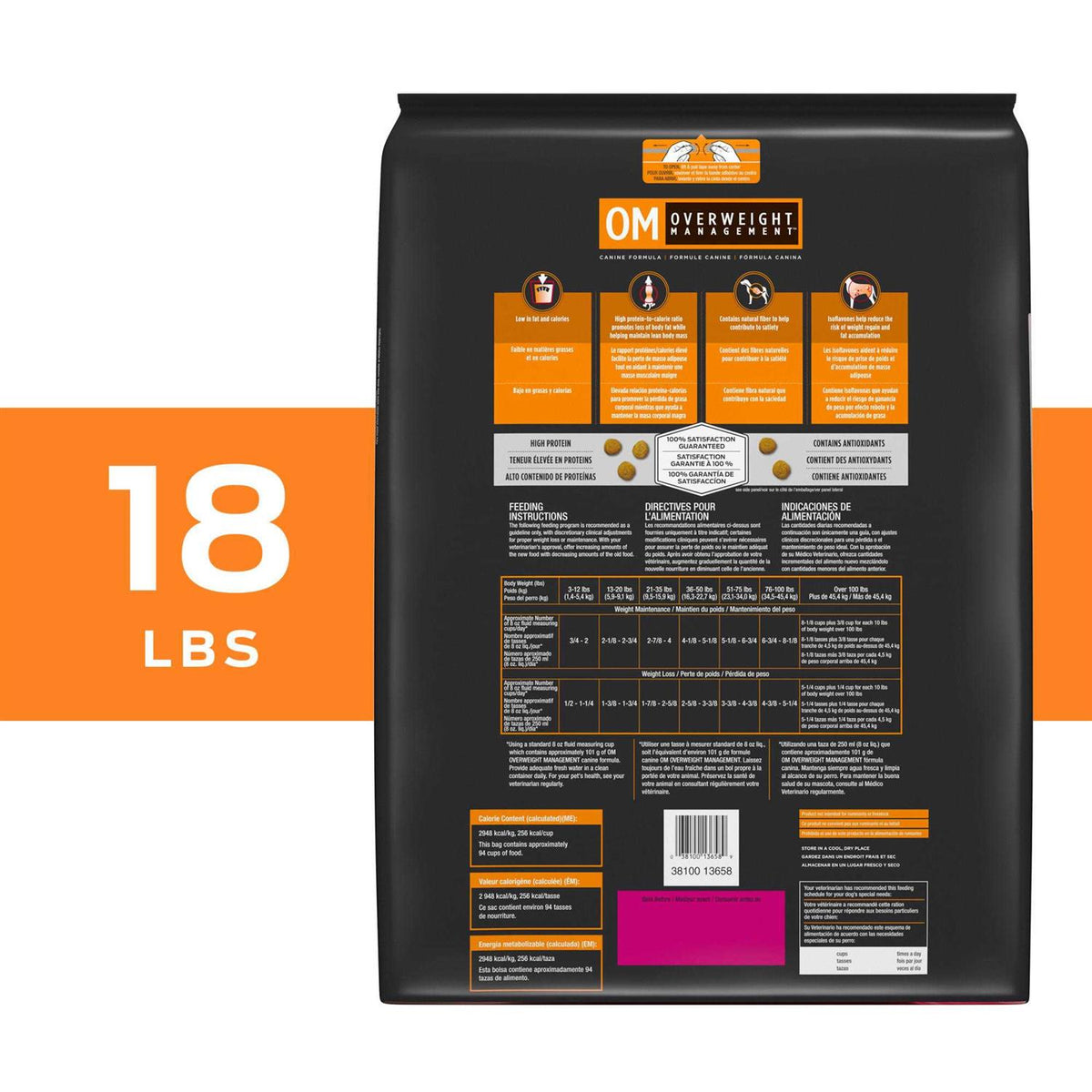 Overweight Management Formula Dry Dog Food N982892