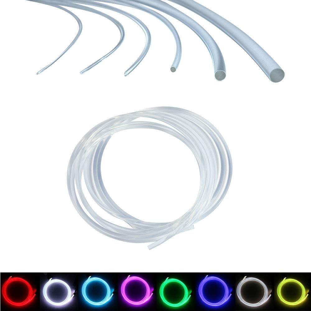 PMMA Plastic Side Glow Fiber Optic Cable G14055