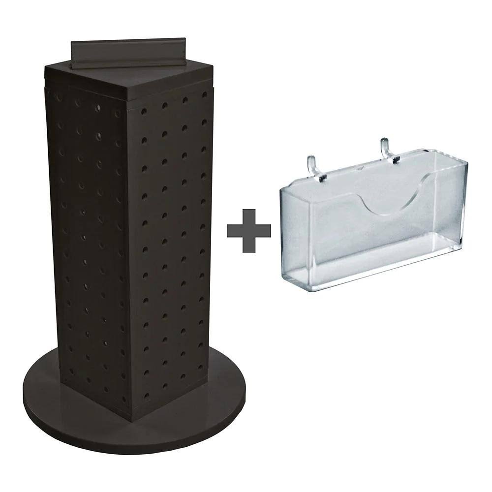 Four-Sided 16 Pocket Revolving Pegboard H186