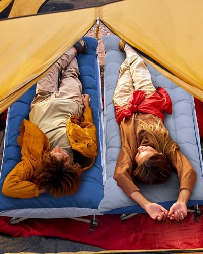 Heavy Duty Folding Cot Bed with Mattress F1618