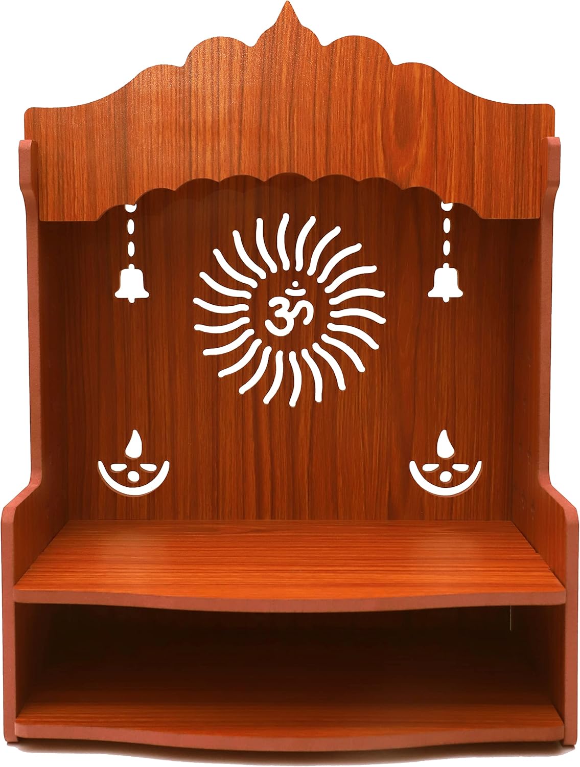 Mdf Wooden Wall Mounted Temple O7768