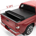 5.5ft Soft 4 Fold Truck Bed Tonneau Cover O998
