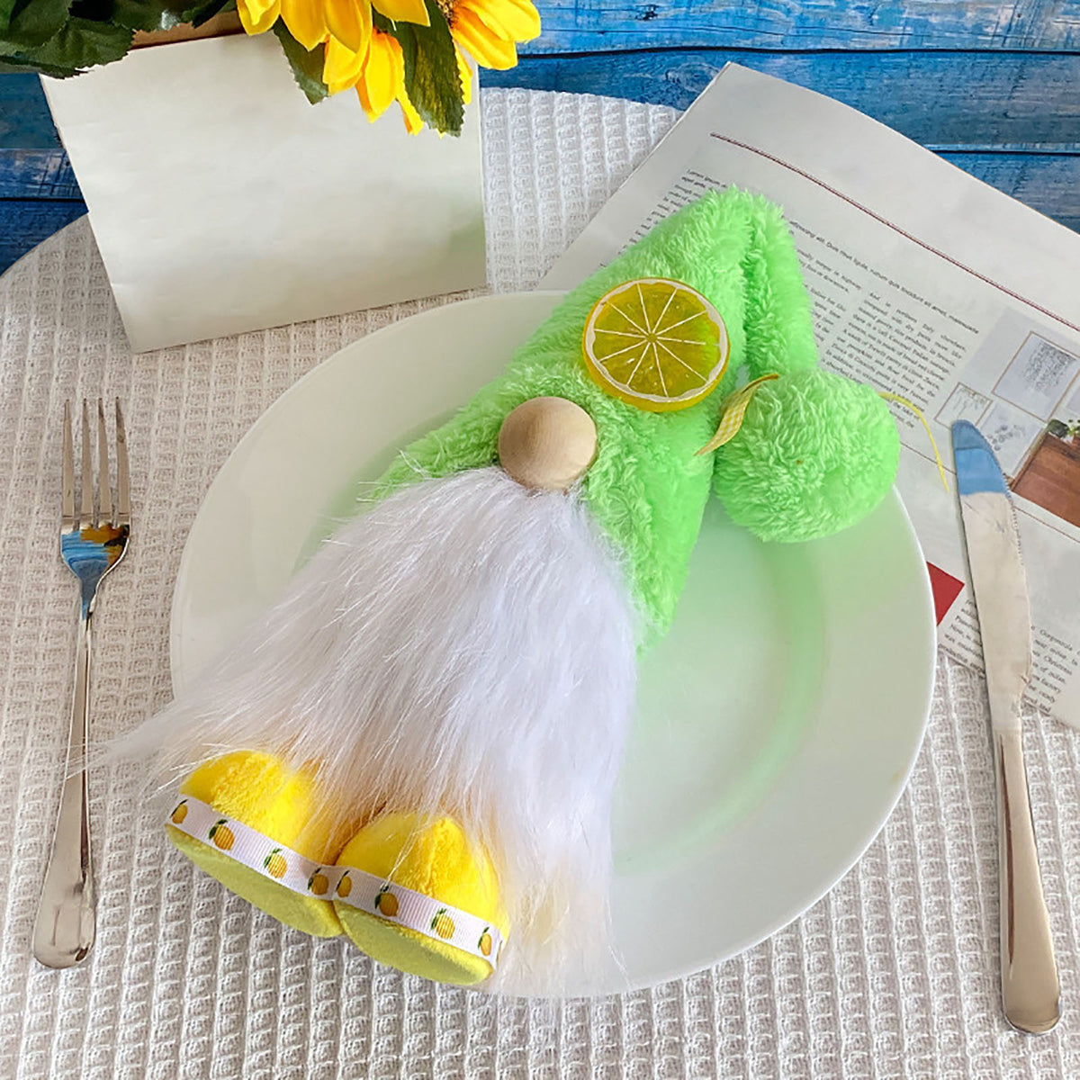 High Hat Plush Dwarf Doll R5101
