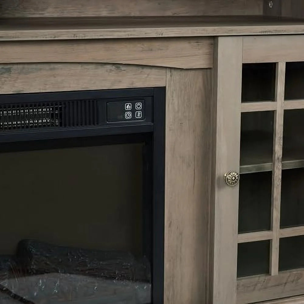 58'' TV Stand with 24.5'' Electric Fireplace Y87359