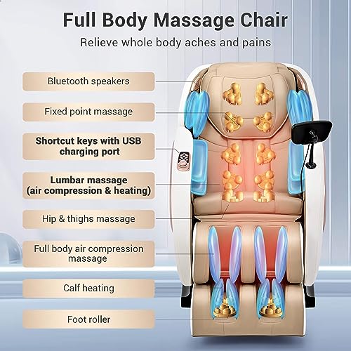 Black Shiatsu Massage Chair D734838