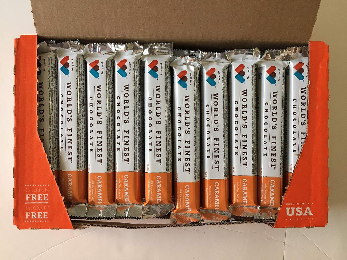 50 Bars Milk Chocolate With Caramel S814971