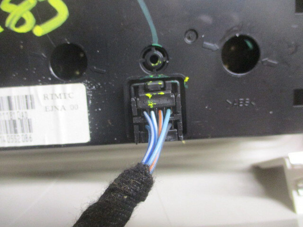 Rear Roof Manual Climate Temperature Control Q71354