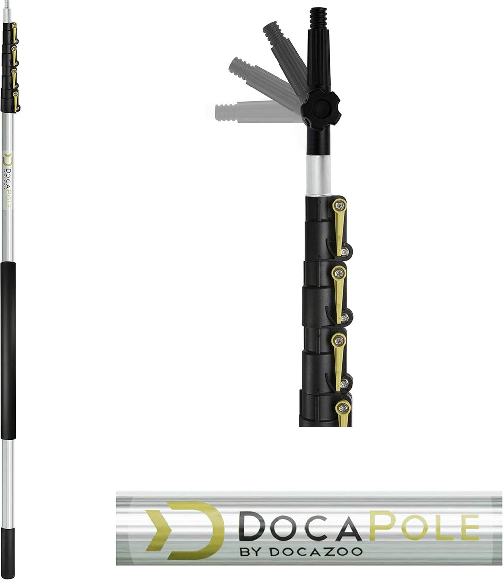 11 Inch Medium Bristle Deck Brush with Telescoping Pole P71978