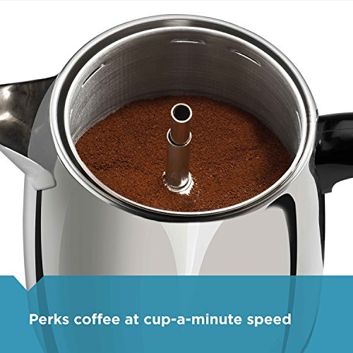 8 Cup Stainless Steel Electric Coffee Percolator M9656