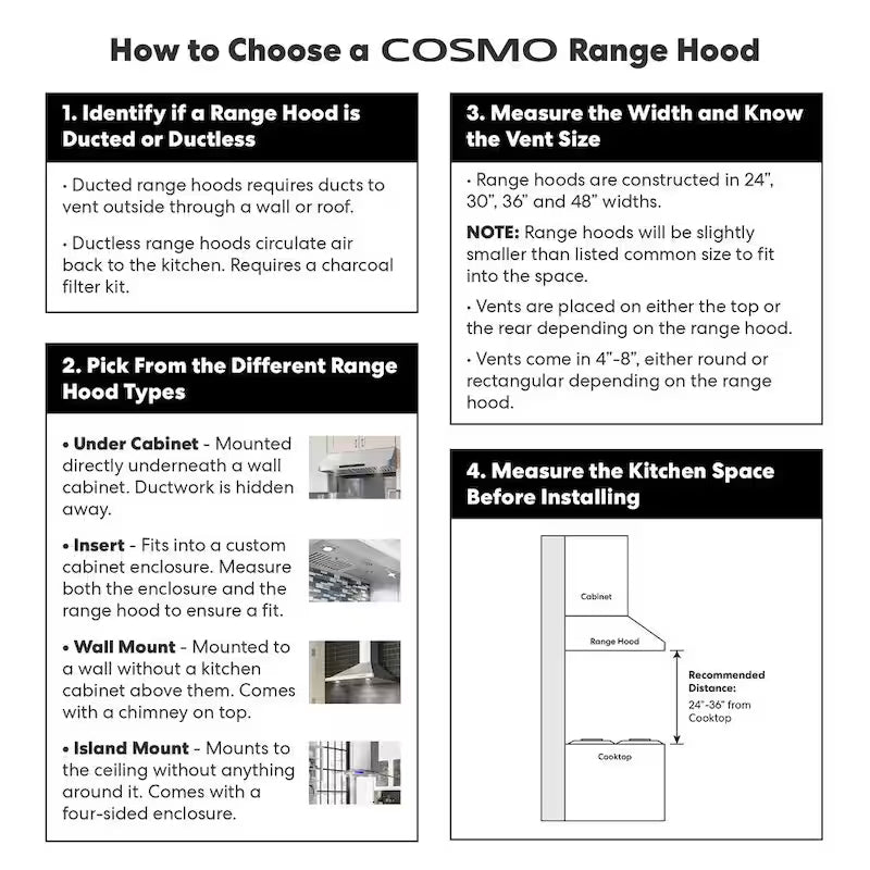 30 in. Stainless Steel Wall Mount Range Hood with Touch Controls T44310