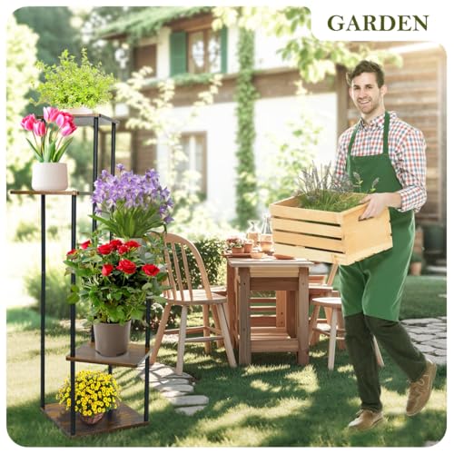 3-Tier Wooden Plant Stand U74989
