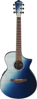 Indigo Sunset Fade Acoustic Electric Guitar Y634774
