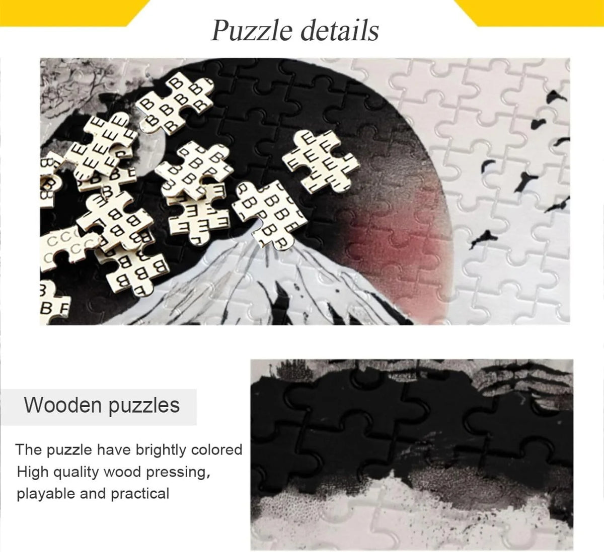 1000 PCS Wooden Jigsaw Puzzle K3667
