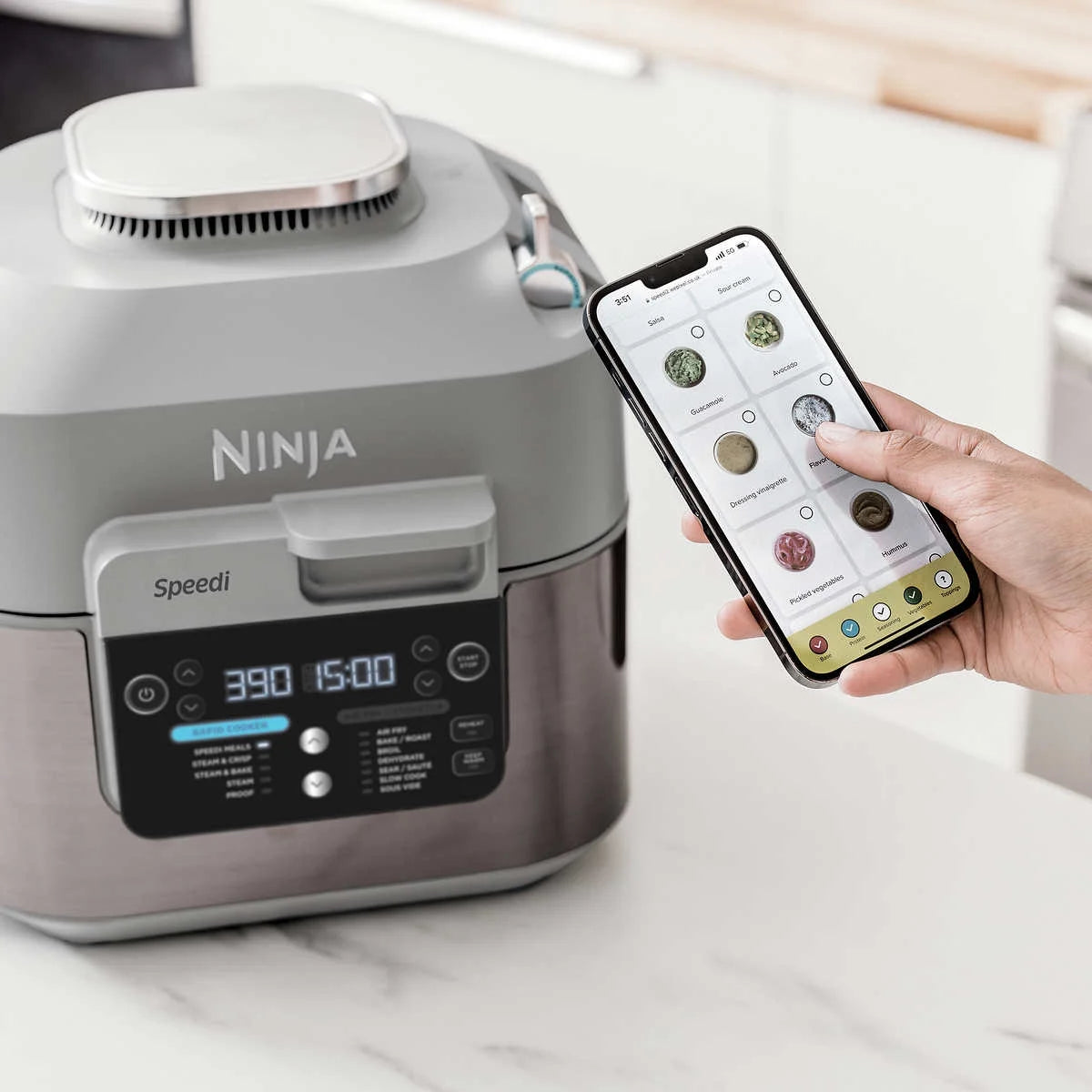 6 Quart Rapid Cooker & Air Fryer E721