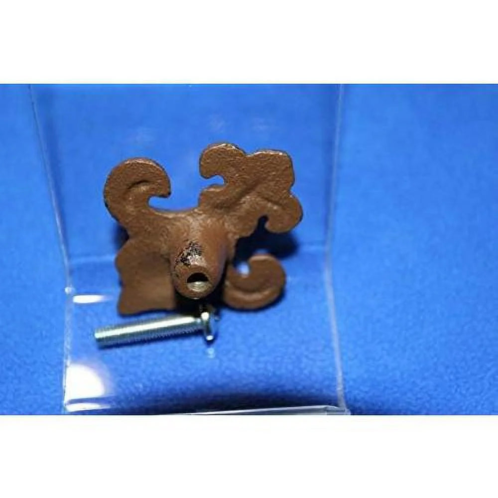 Cast Iron Fleur De Lis Cabinet Knobs, Pack Of 30 O64151