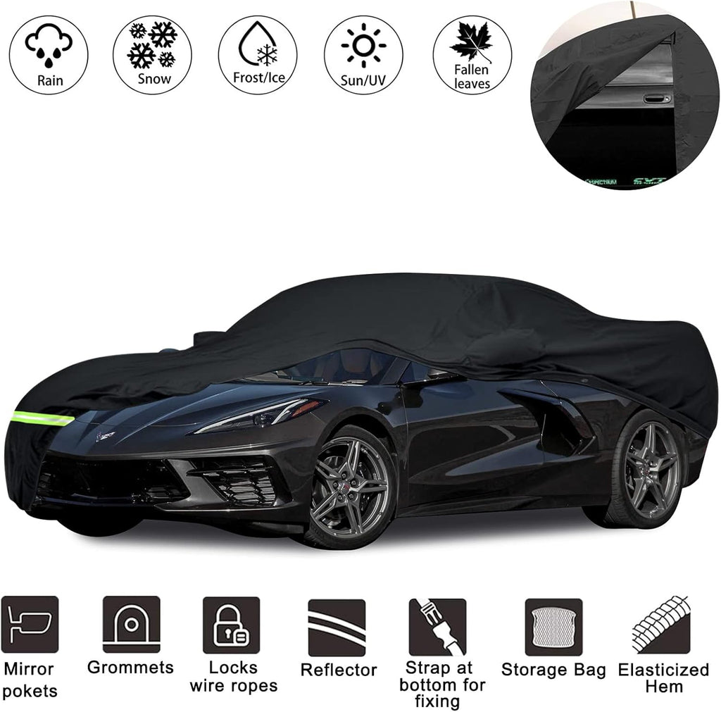 Waterproof Car Cover for C5 Corvette, 190T, Pack of 2 H869