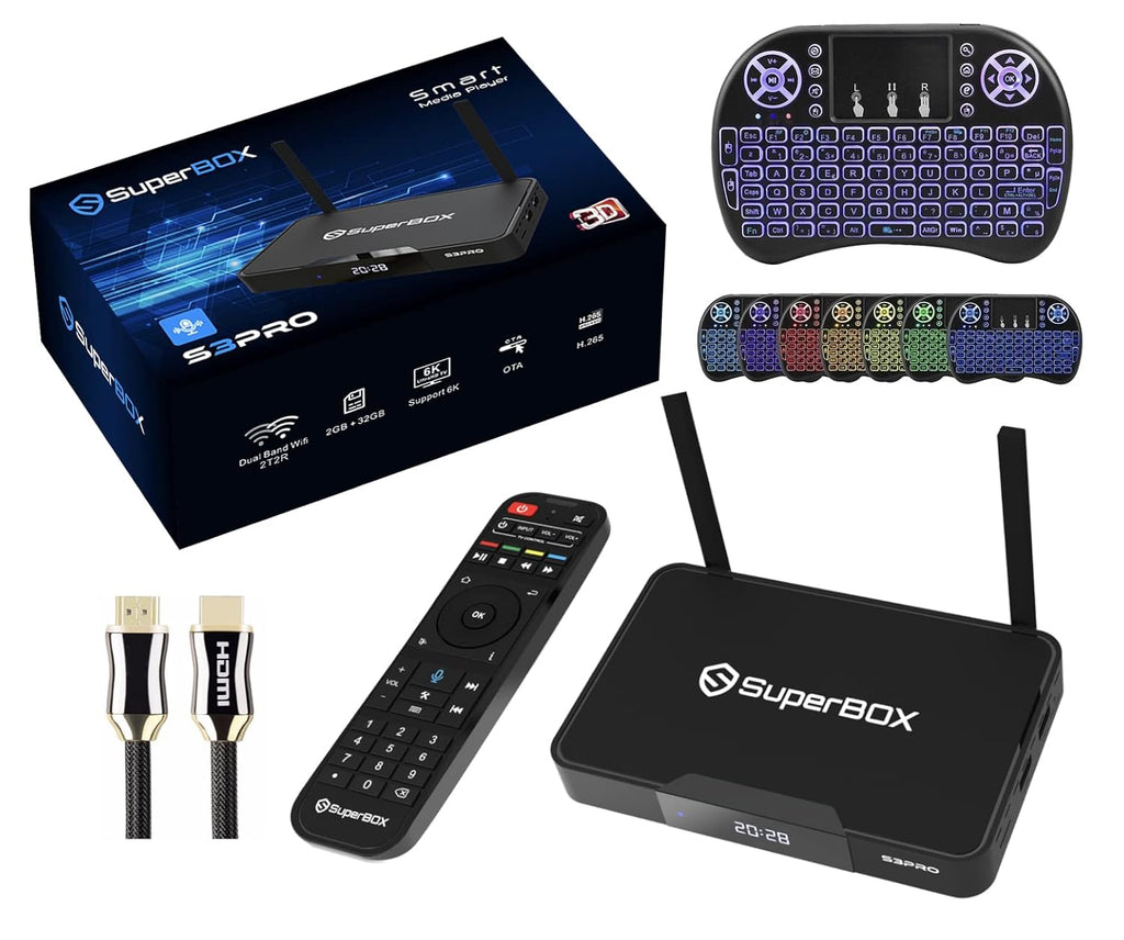 8K HDMI Cable & Backlit Mini Keyboard L3299
