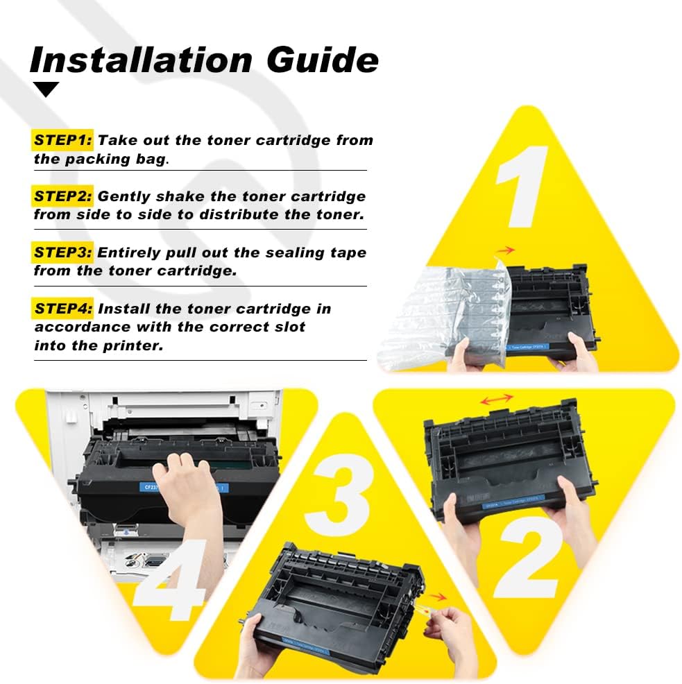 Black Toner Cartridge for HP M607 M608 M609 Printer, 1 Pack Y418