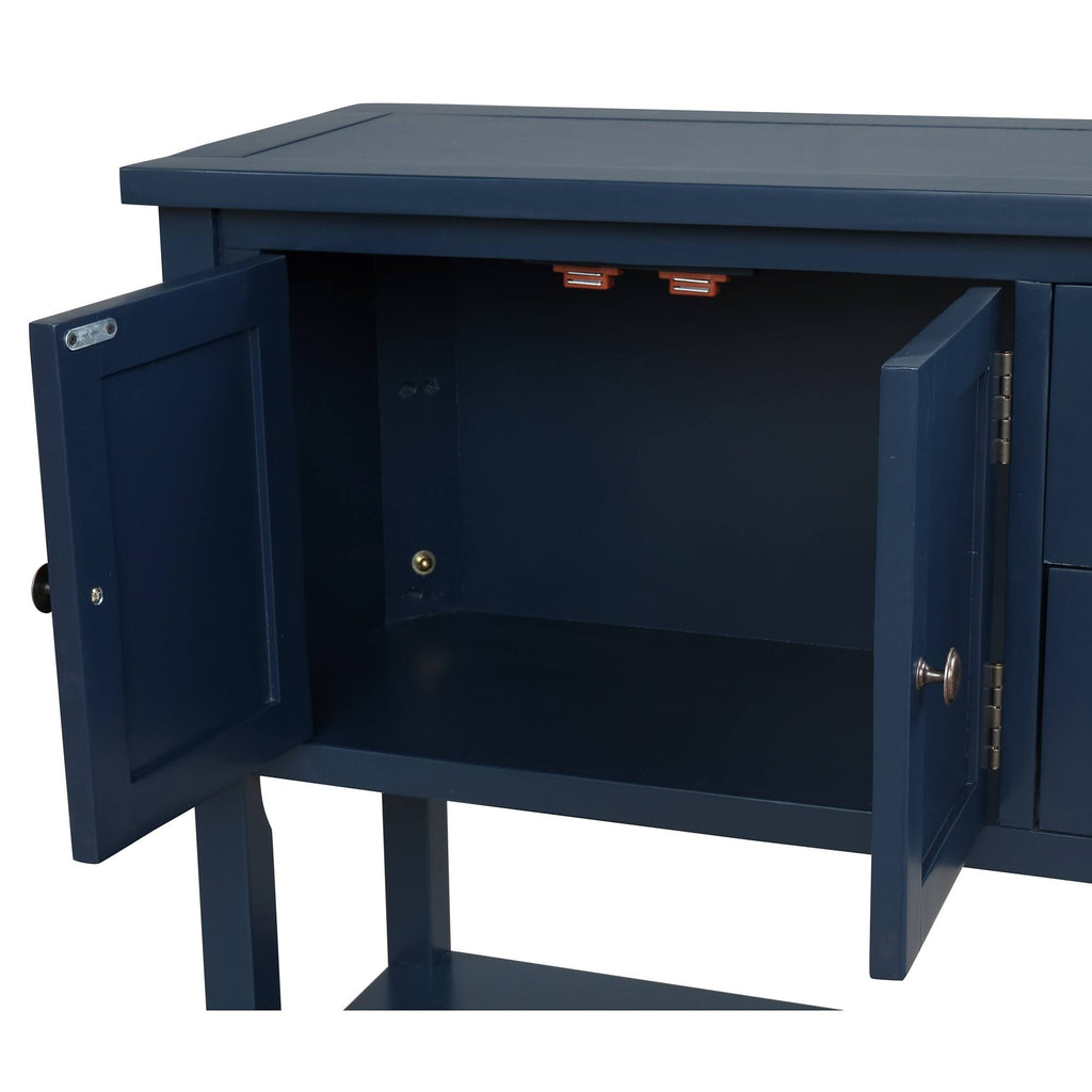 White Console Table with 2 Drawers C922