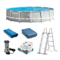 15ft x 42in Prism Frame Above Ground Swimming Pool Set N8115