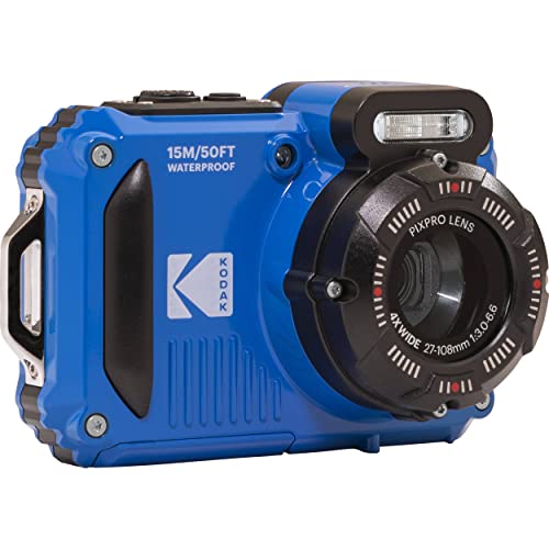 Blue Digital Camera with 32GB microSDHC Card X42690