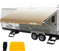 Brown Fade 15oz Vinyl RV Awning Replacement Fabric A399