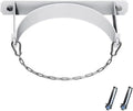 Wall Mount Steel Gas Cylinder Holder White W809826