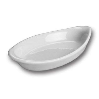 White 6 oz. Oval Welsh Rarebit Dish D486913