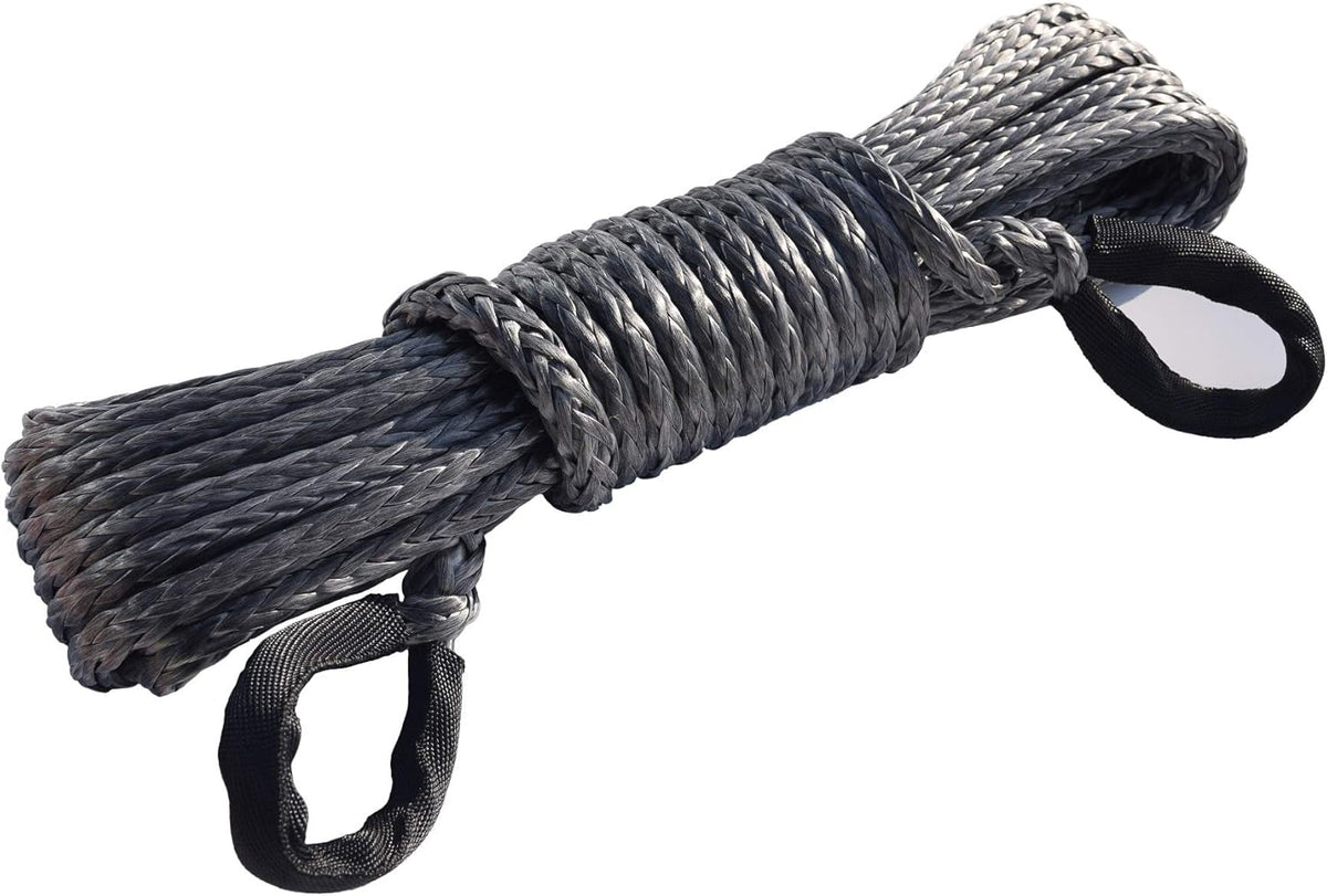 50ft 10mm Synthetic Winch Rope Extension (Orange) V768