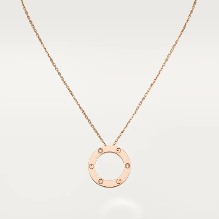 3 Diamonds Necklace U1089