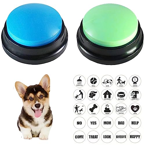 Green Orange Voice Recording Button for Pet Training X76564