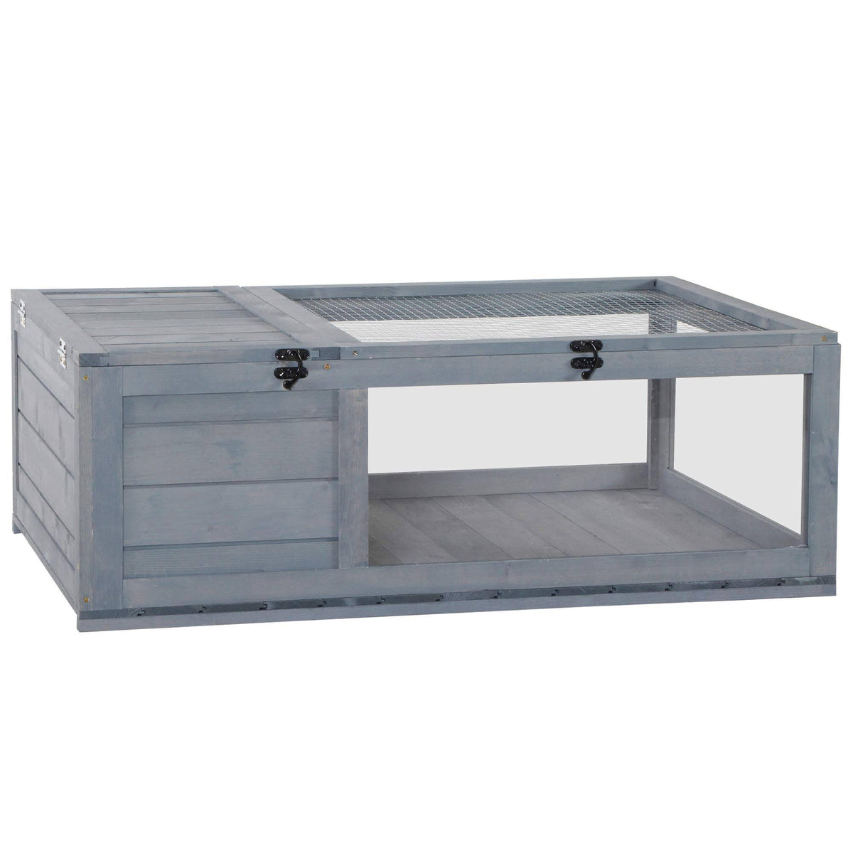 Wood Tortoise House Indoor Outdoor Reptile Cage R378