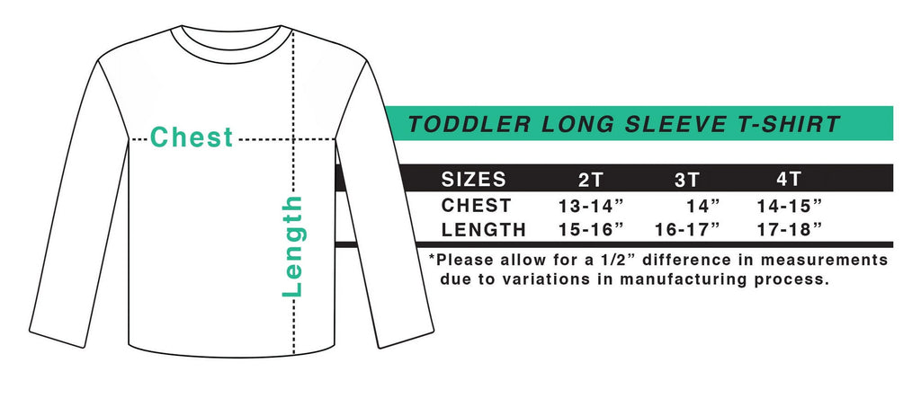 Long Sleeve Toddler T-Shirt F840