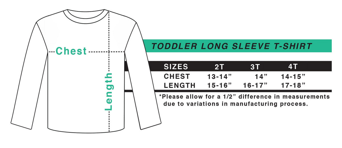 Long Sleeve Toddler T-Shirt F840