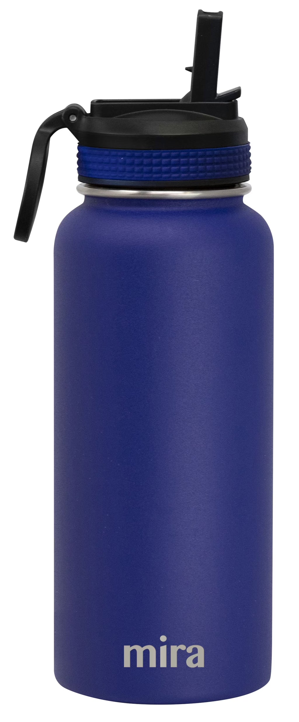 32 oz Stainless Steel Water Bottle with Straw Lid H179