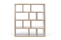 Pure White 4 Levels 150 cm Plywood V453871