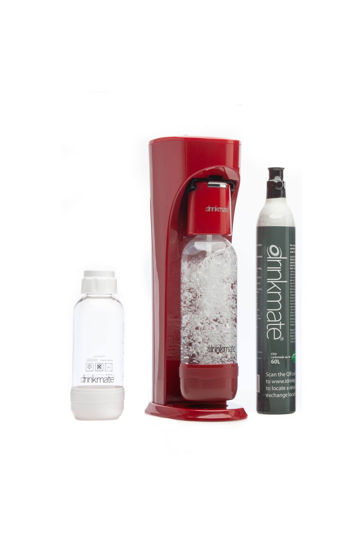 Metallic Red Carbonated Beverage Maker M372