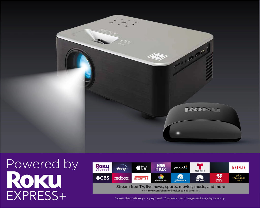 720p Smart Wi-Fi Home Theater Projector O457208