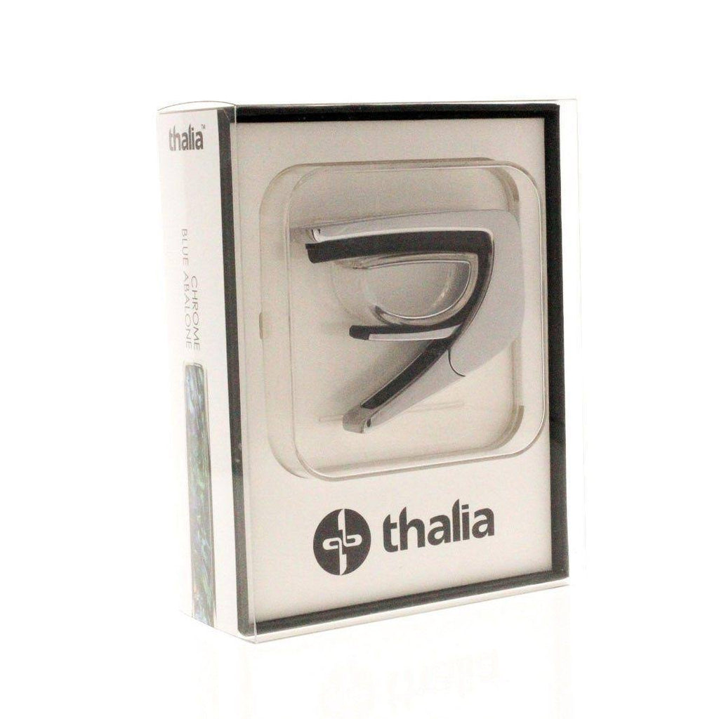 White Mother of Pearl Capo with Chrome Finish P498030