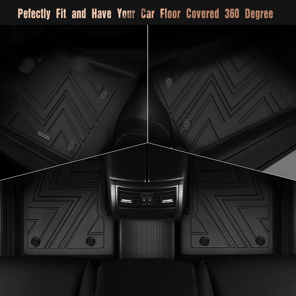 Black TPE Car Floor Mats G523