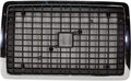 Chrome/Black Cross Bar Insert Grille with Bug Screen X674
