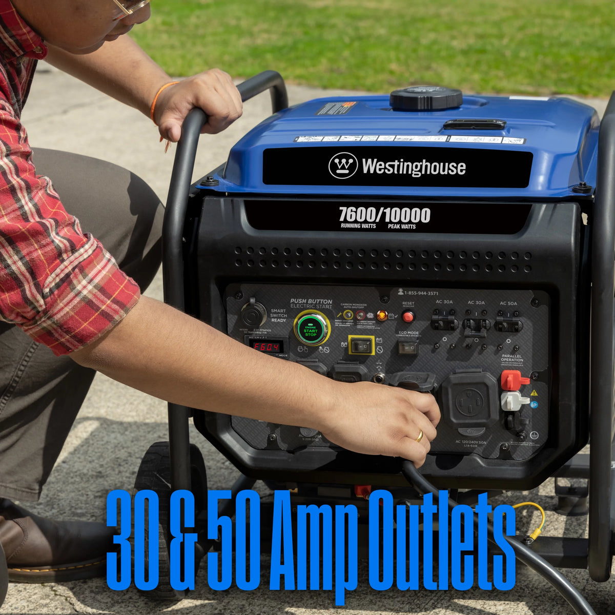 10,000 Peak Watt Portable Inverter Generator N4971