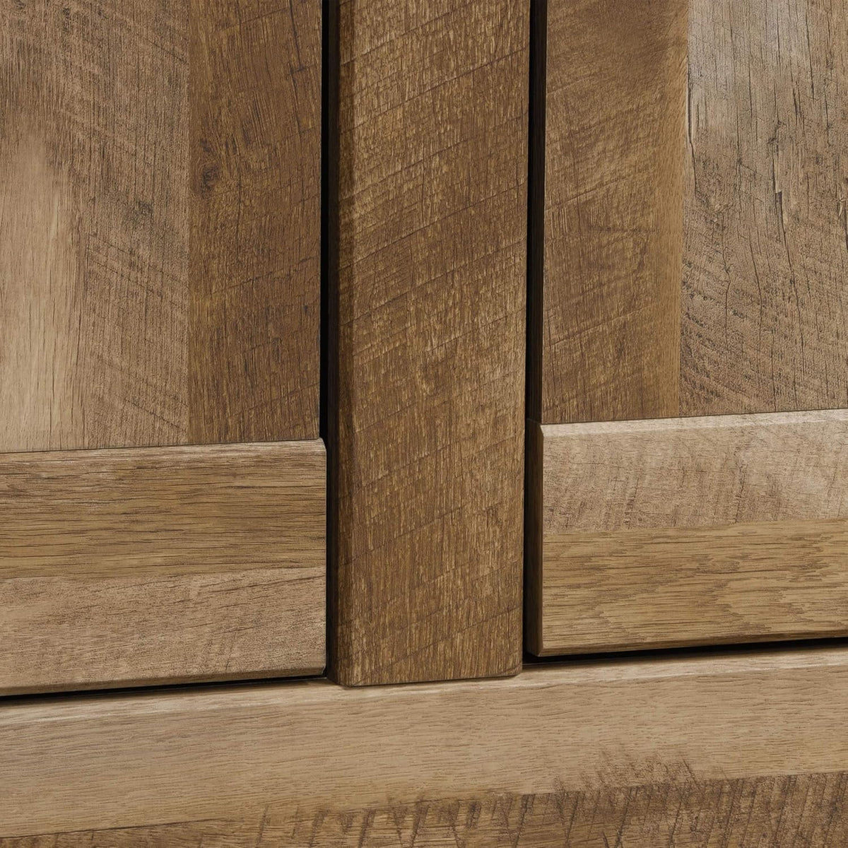 Craftsman Oak Storage Cabinet B3323