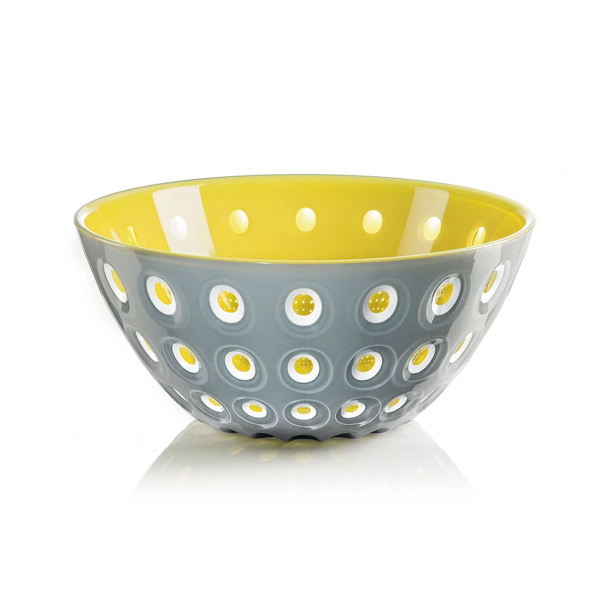 Bowl 20cm Blue/White/Orange O957
