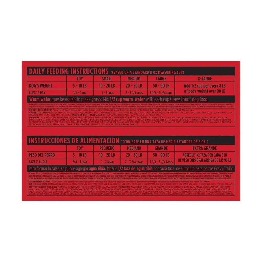 Beefy Classic Dry Dog Food N3677