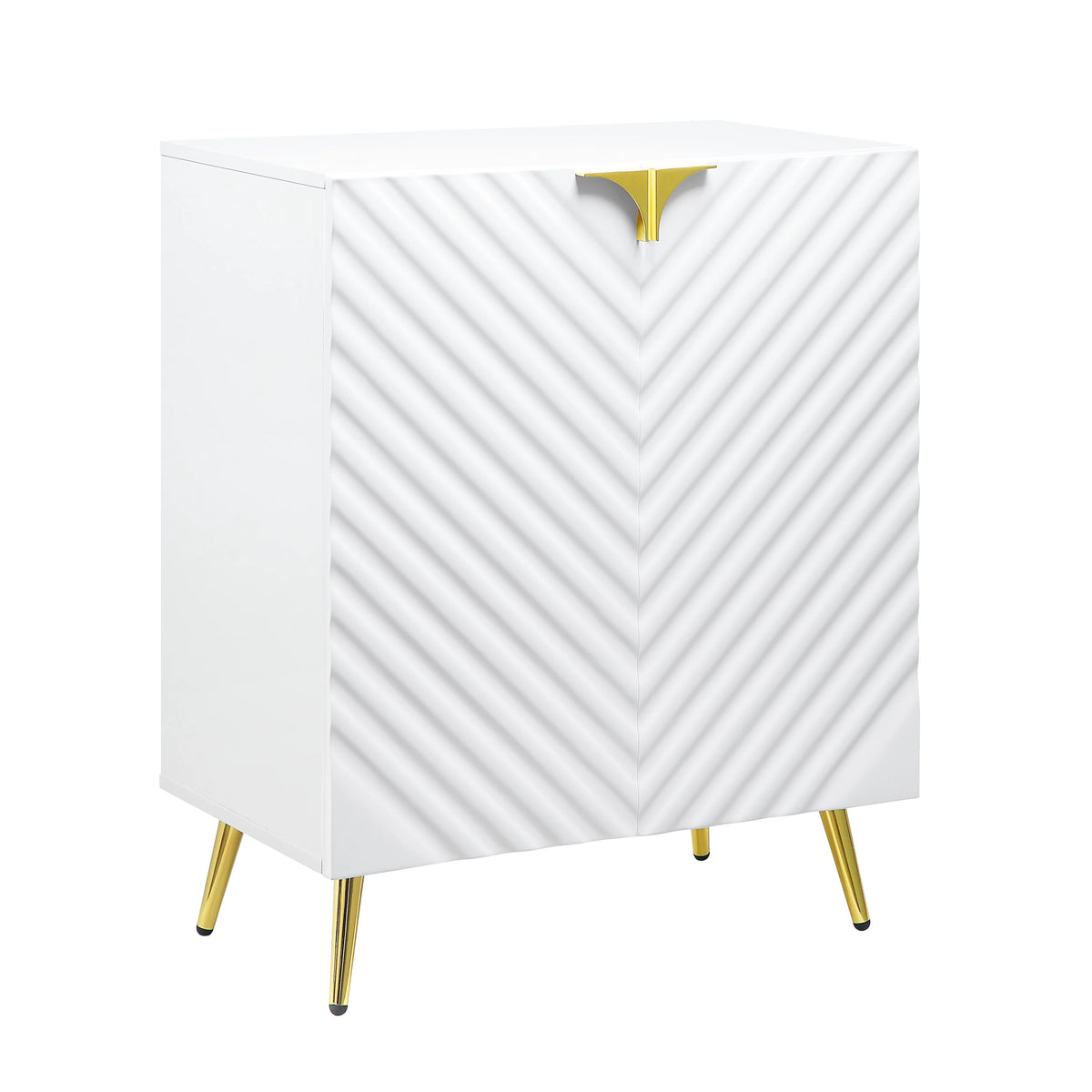 White High Gloss Console Table S596